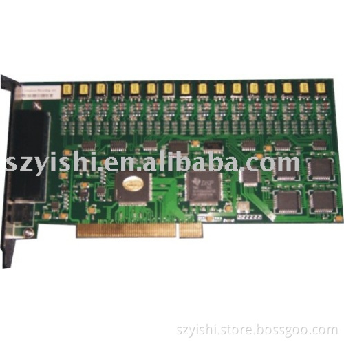 Telephone recording card (16ch phone recorder)